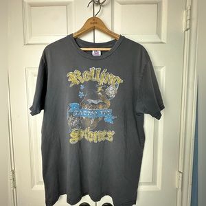 Vintage Junk Food Rolling Stones Tattoo You T-Shirt charcoal